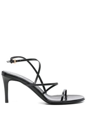 KHAITE 75mm Loop sandals - Black