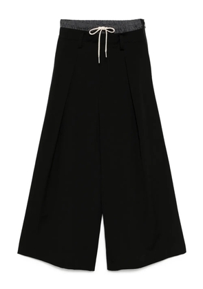 Yohji Yamamoto wool pants - Black