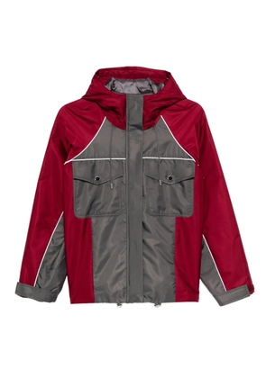 Self-Portrait two-tone jacket - Grey