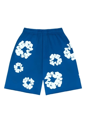 Denim Tears Denim Tears elasticated track shorts - Blue