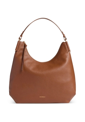 Coccinelle Rebekka zip-up shoulder bag - Brown