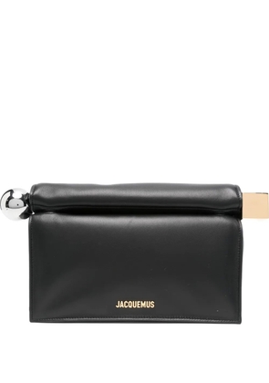 Jacquemus The Rond Carré clutch - Black