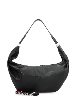 RHUDE leather shoulder bag - Black