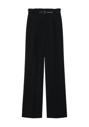 Max Mara Marusca belt high-waisted trousers - Black