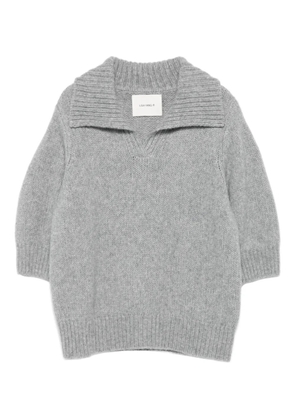 Lisa Yang V-neck jumper - Grey