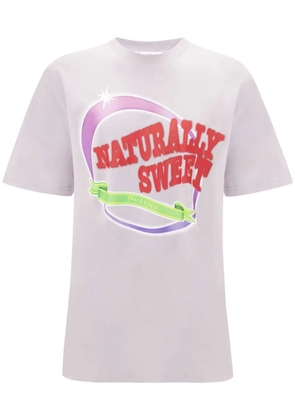 JW Anderson Naturally Sweet cotton T-shirt - Pink