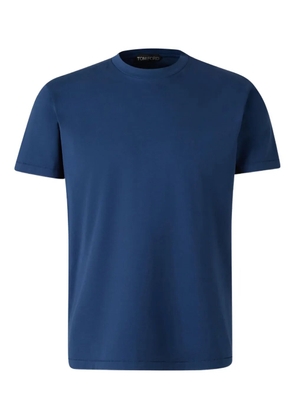 TOM FORD crew-neck short-sleeve T-shirt - Blue