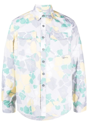 OBJECTS IV LIFE graphic-print long-sleeved shirt - Grey