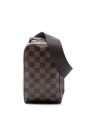 Louis Vuitton Pre-Owned 2000-2010 Damier Ebene Geronimos crossbody bag - Brown