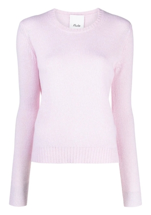 Allude crew-neck cashmere jumper - Pink