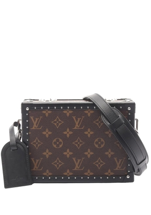 Louis Vuitton Pre-Owned 2022 Monogram Macassar Clutch Box crossbody bag - Brown