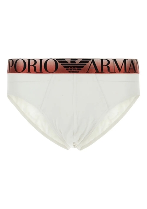 Emporio Armani stretch briefs - White
