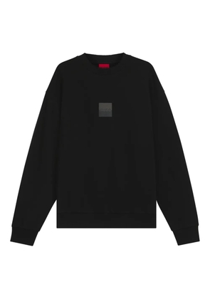 HUGO logo-print sweatshirt - Black