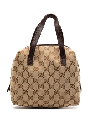 Gucci Pre-Owned 2000-2015 Mini GG Canvas Balthus Tofu Bag handbag - Brown