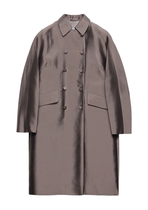 Prada double-breasted coat - Grey