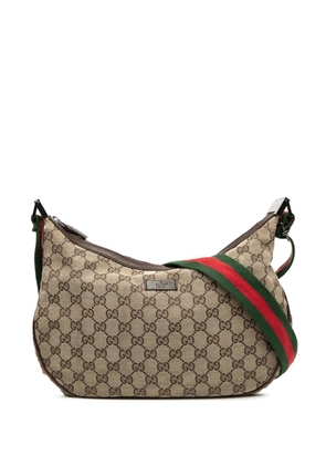 Gucci Pre-Owned 2000-2015 GG Canvas Web crossbody bag - Brown