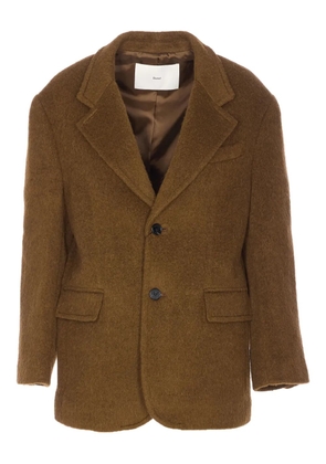 DUNST front-button jacket - Brown
