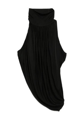 FRANCESCO MURANO halterneck draped top - Black