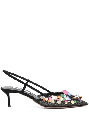 Aquazzura 50mm Can Can pumps - Black