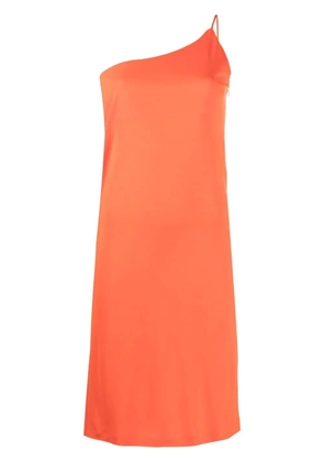 DSQUARED2 off-shoulder knee-length dress - Orange
