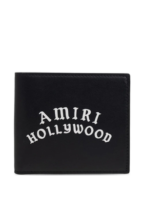 AMIRI leather bi-fold wallet - Black