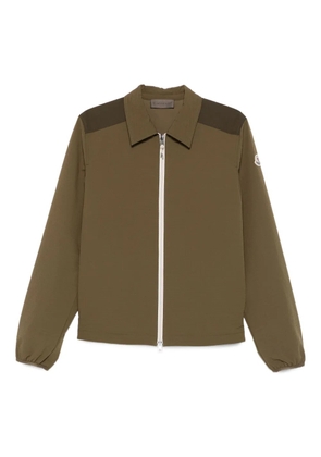 Moncler zip-up shirt - Green
