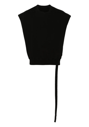 Rick Owens DRKSHDW sleeveless cotton sweatshirt - Black