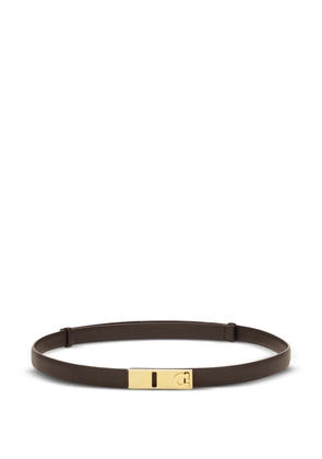 Ferragamo Hug calfskin-leather belt - Brown