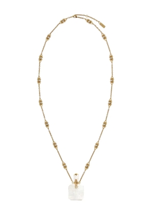 Chloé crystal-embellished chain necklace - Gold
