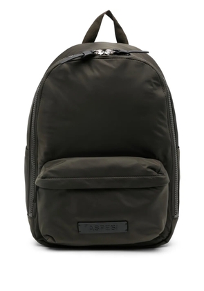 ASPESI logo-patch backpack - Green