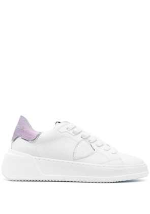 Philippe Model Paris Tres Temple lace-up sneakers - Blue