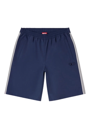 Diesel P-Hives-Short-Dgam side-stripe shorts - Blue