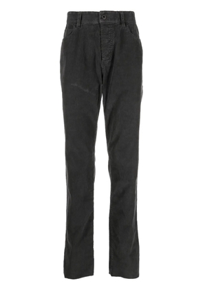 James Perse corduroy straight-leg trousers - Black