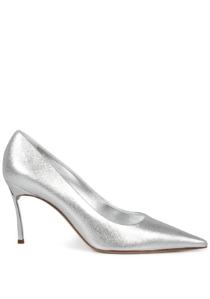 Casadei 100mm Superblade pumps - Silver