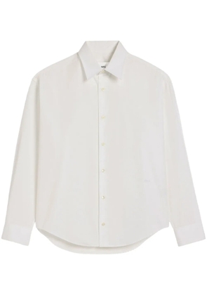 AMI Paris boxy-fit cotton shirt - White