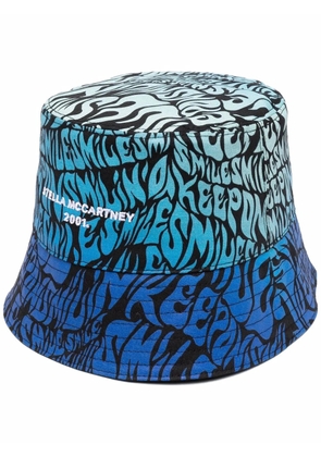 Stella McCartney reversible bucket hat - Blue