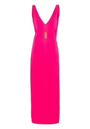 PINKO Cabreo V-neck maxi dress
