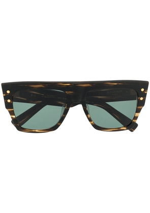 Balmain Eyewear x Akoni B-I sunglasses - Brown
