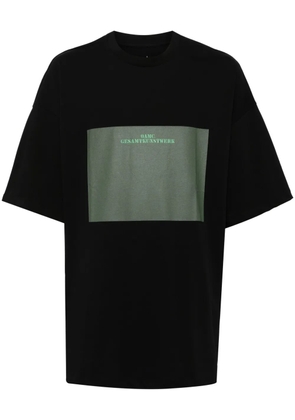 OAMC Arte organic cotton T-shirt - Black