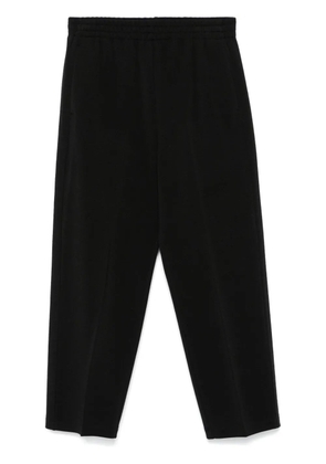 Seventy knitted straight-leg trousers - Black
