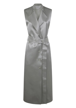 Philosophy Di Lorenzo Serafini belted satin dress - Green