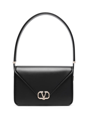 Valentino Garavani Letter leather crossbody bag - Black