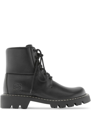LOEWE Sierra combat boots - Black