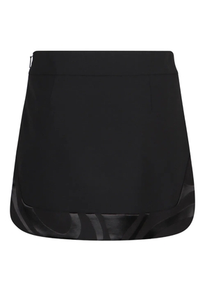PUCCI patterned mini skirt - Black