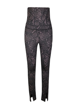 adidas by Stella McCartney snake-print leggings - Grey
