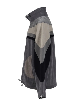 ERL panelled zip-up jacket - Grey