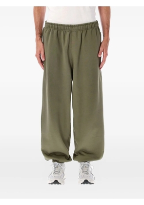 Nike swoosh-embellished track pants - Green