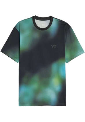 Y-3 x Wildside M Reg AOP T-shirt - Blue