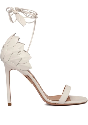 Aquazzura leather pumps - White