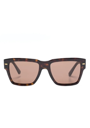 Dolce & Gabbana Eyewear square-frame tinted sunglasses - Brown